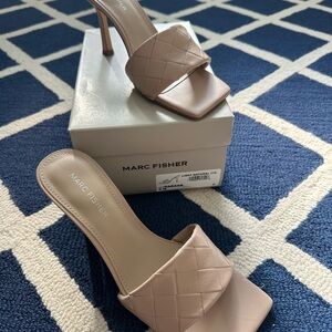 Marc Fisher Women's Tan Heeled Sandals